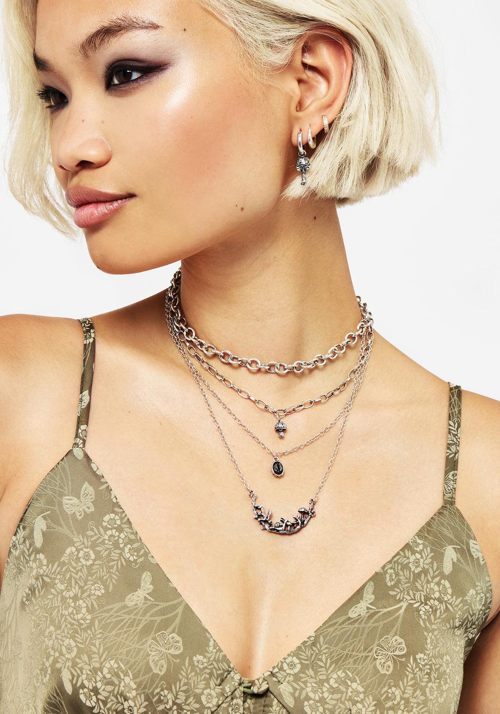 Zinnia Layered Necklace Product Image