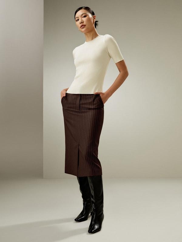 Essential Silk Knit Top Product Image