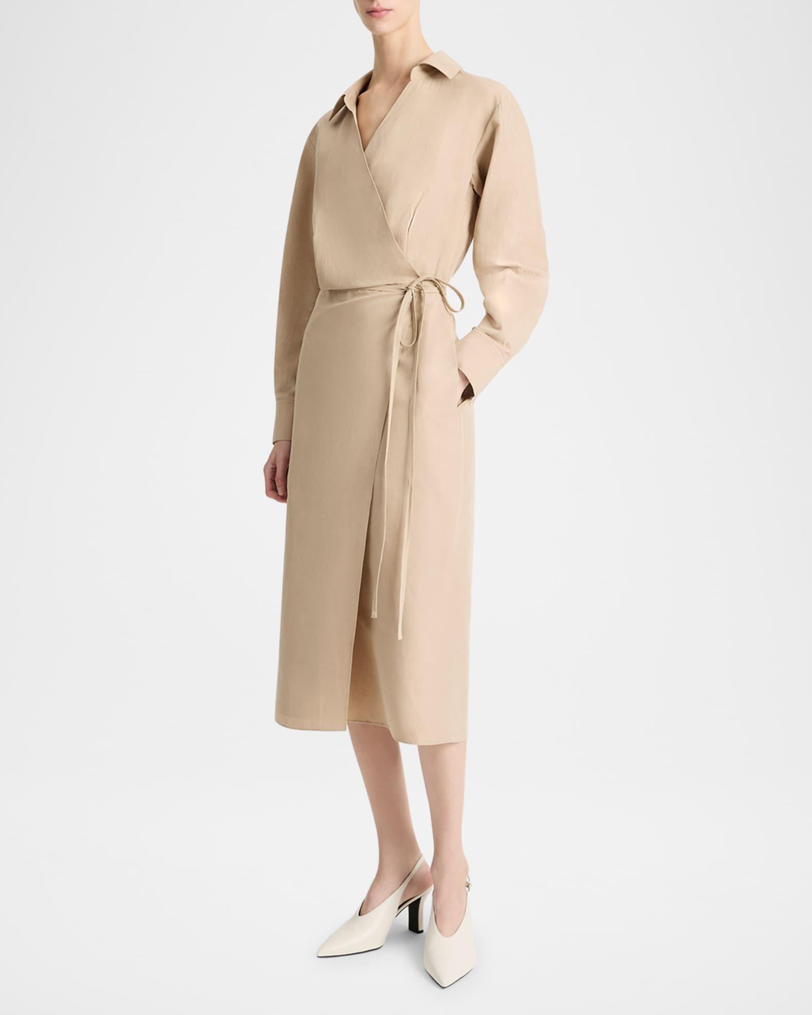 Wrap Shirtdress Product Image