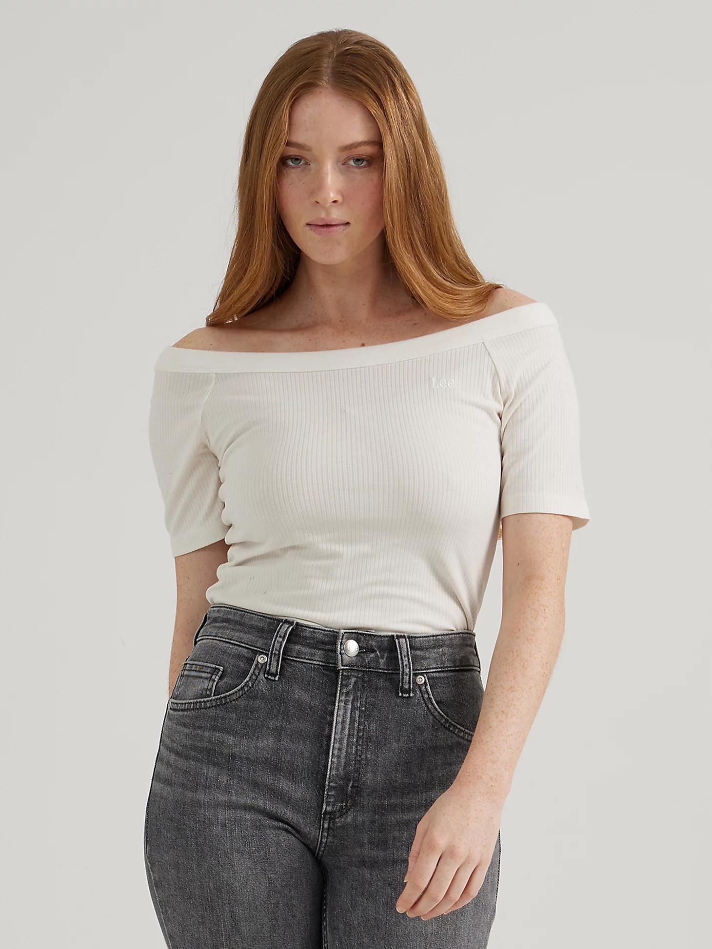 Women's Off Shoulder Top | Women's Tops & Tees | Lee® Product Image