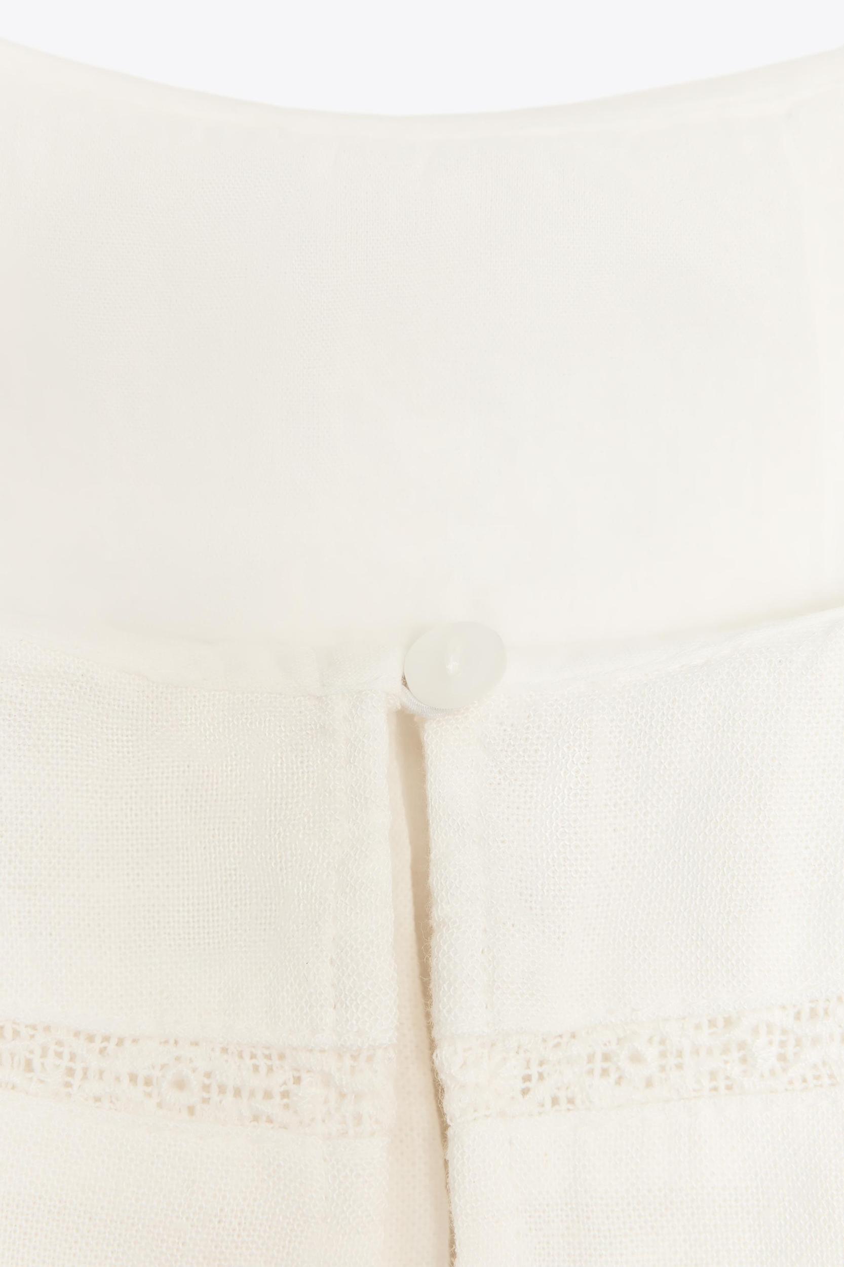 EMBROIDERED SHORT DRESS Product Image