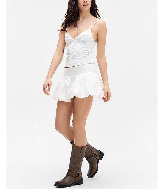 BDG Urban Outfitters Je Taime Embroidered Tank Top Product Image