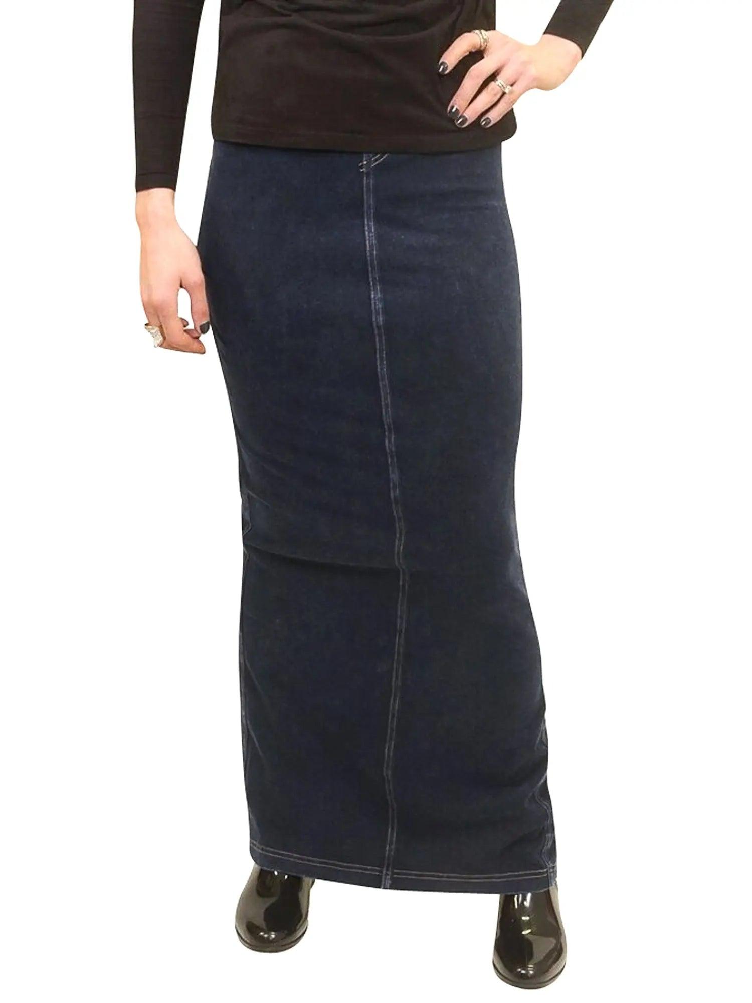 Hard Tail Long Pocket Slit Skirt WJ-111 Product Image