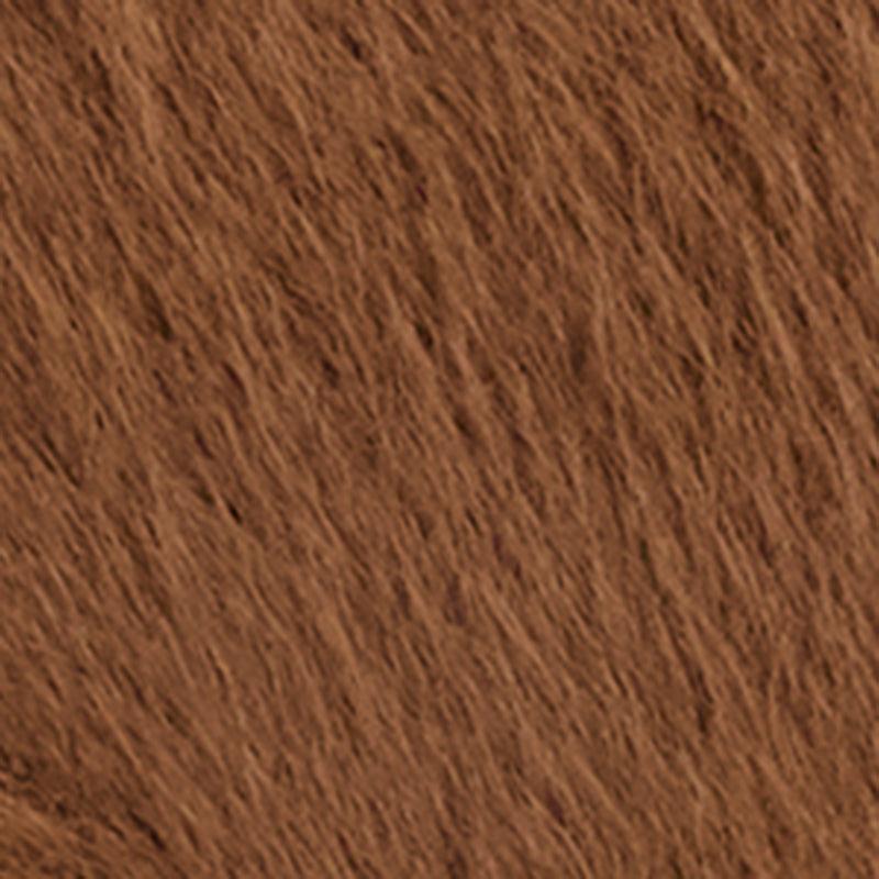 Solid Faux Fur Baseball Cap Female Product Image