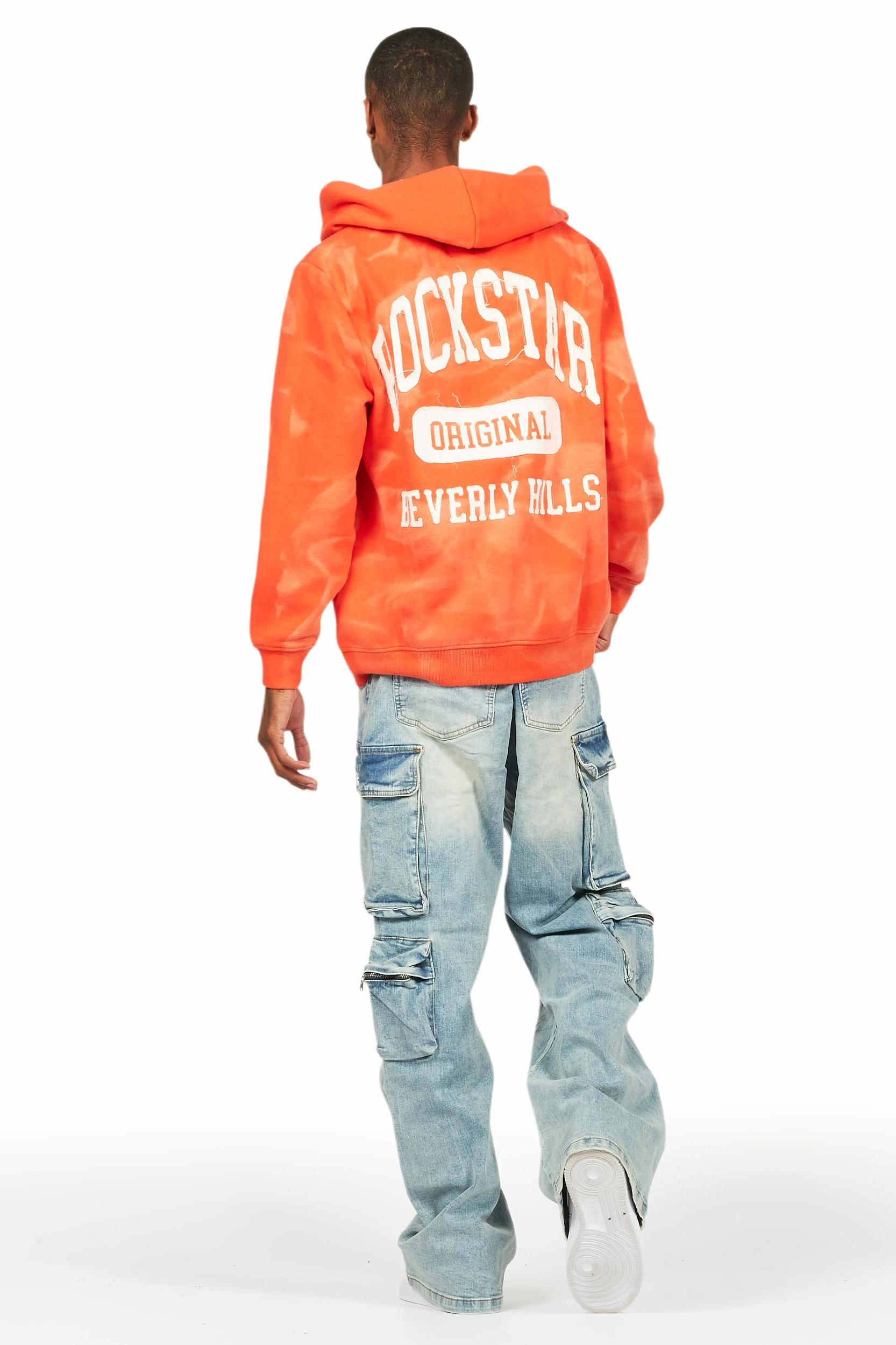 Cortie Blue Baggy Fit Jean Male Product Image