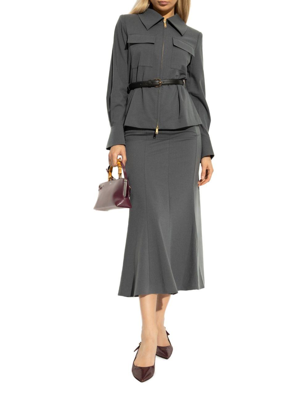 twill midi dress Product Image