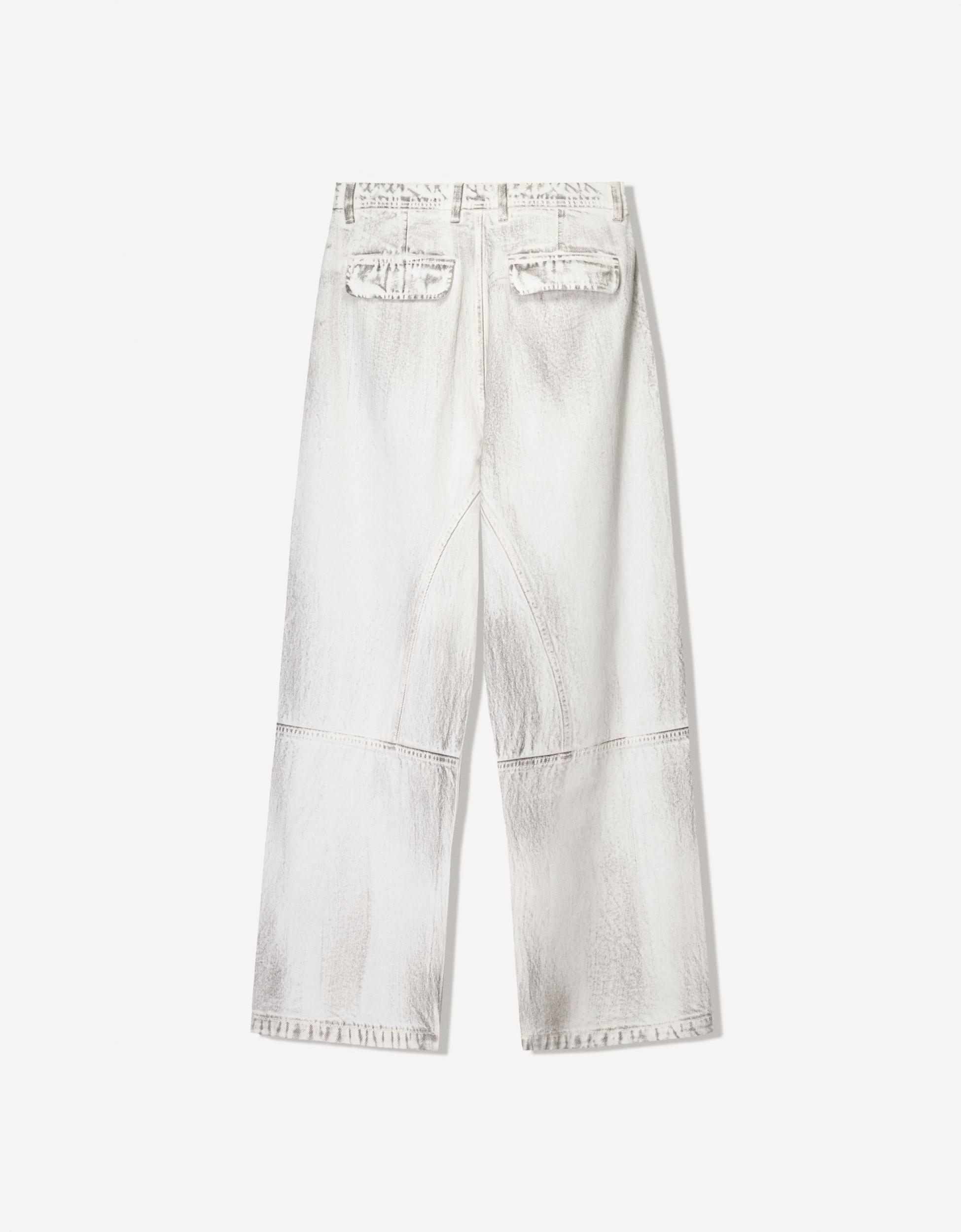 Waxed-finish balloon pants Product Image