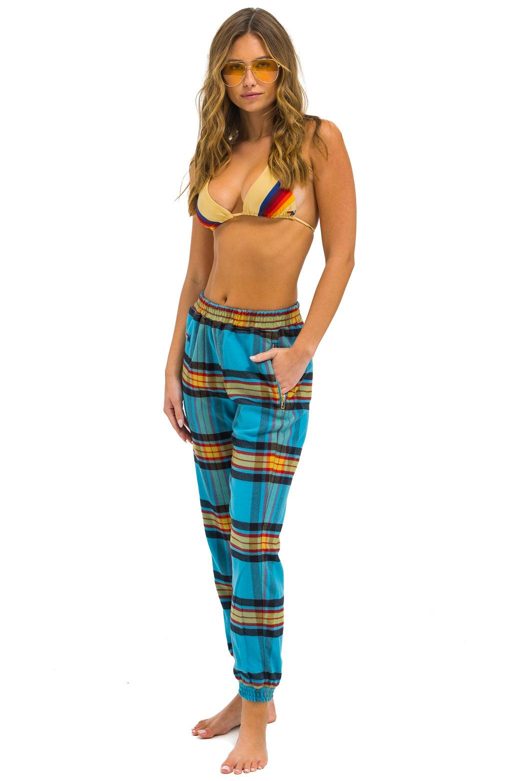 PLAID LODGE PANT - JACKSON PLAID Female Product Image