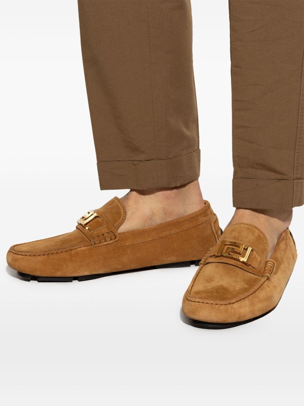 logo-buckle loafers Product Image