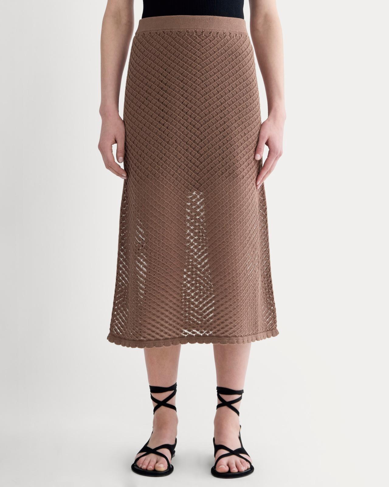 Womens Lace Knit Skirt by Everlane Product Image