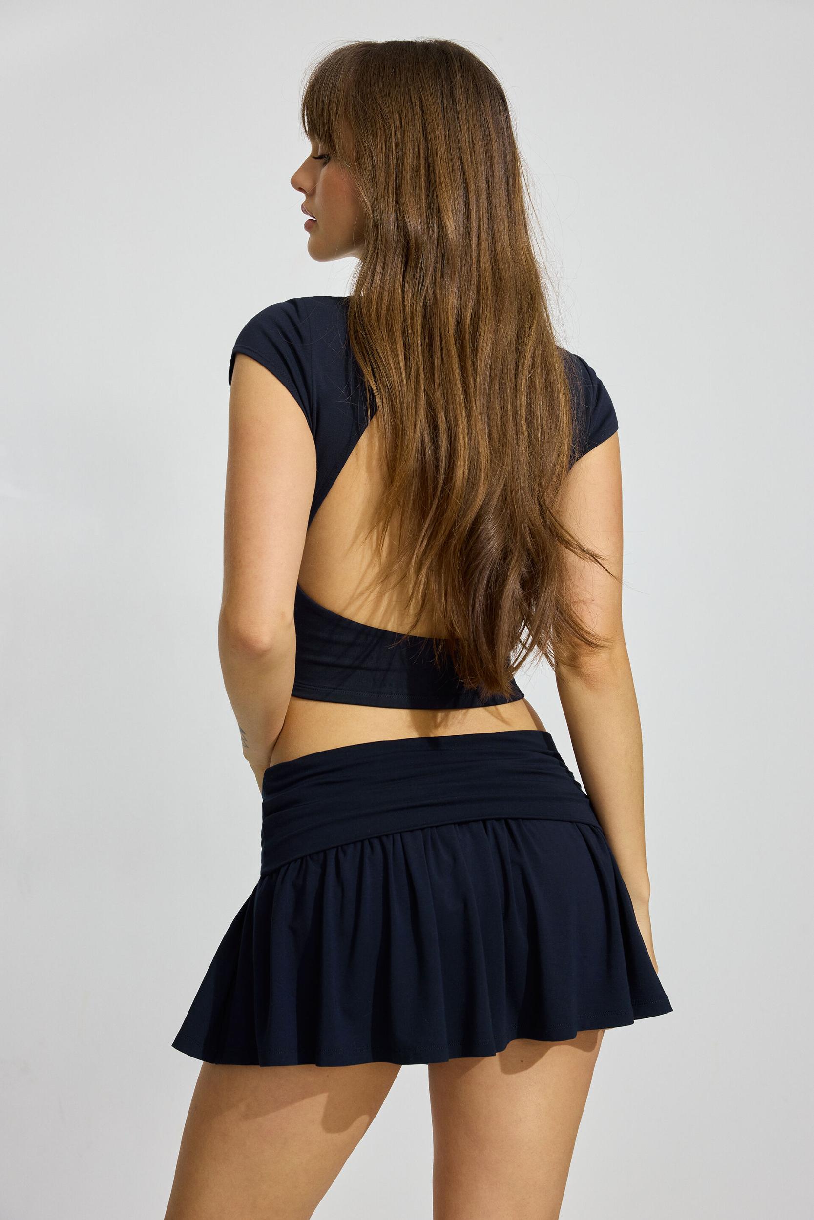 Livy Flowy Knit Skort Product Image