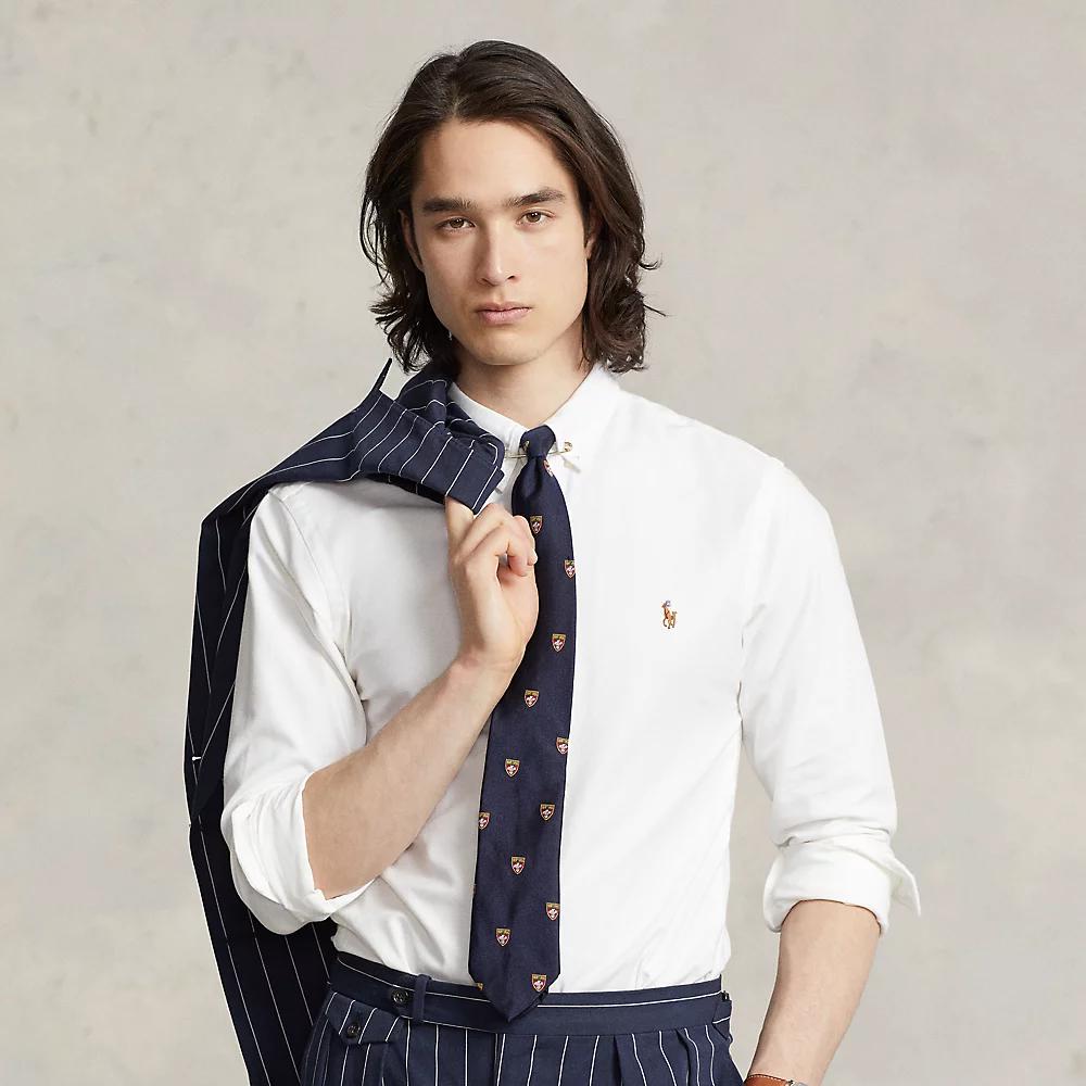 POLO RALPH LAUREN Long Sleeve Sport Shirt Clothing In White Product Image