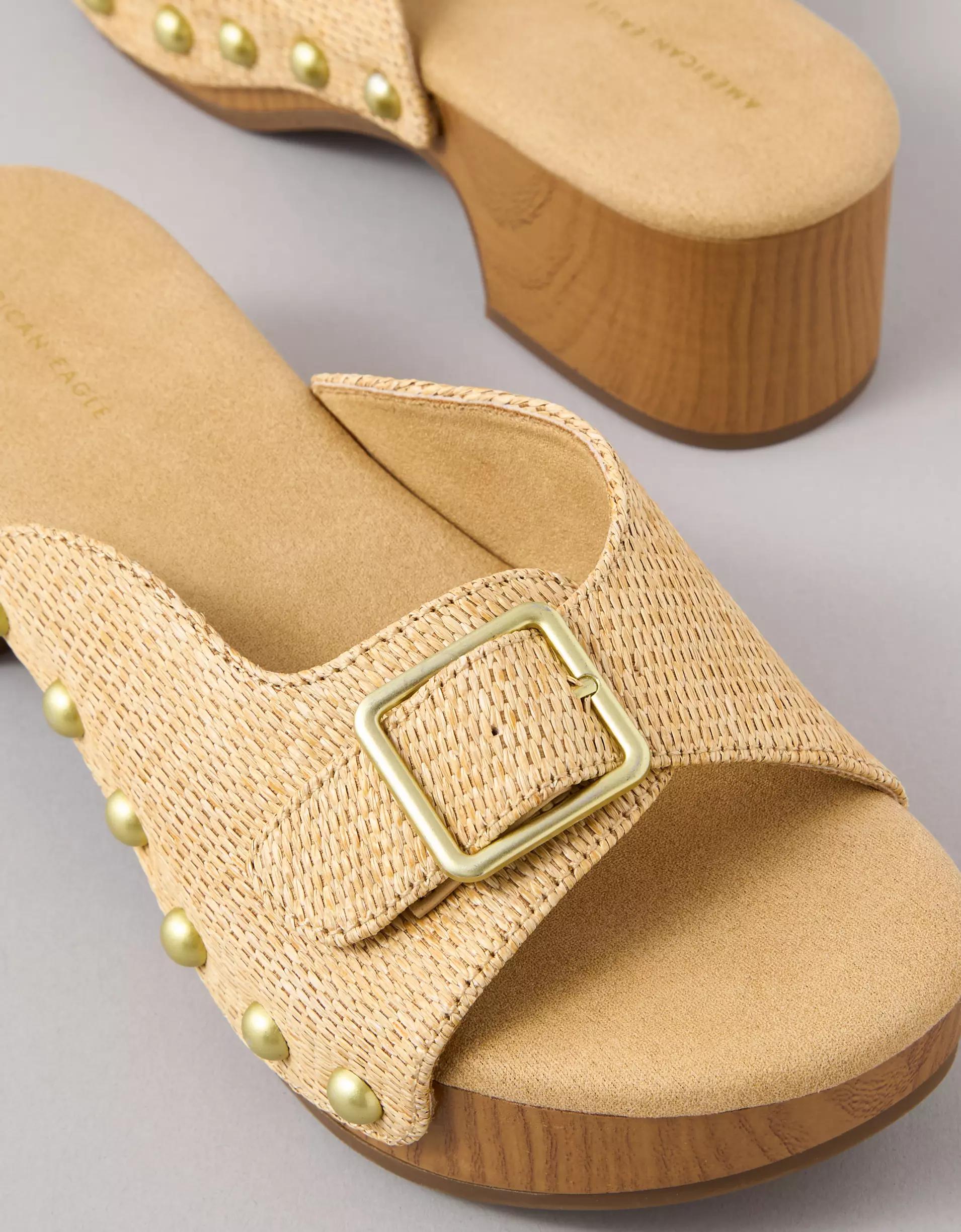 AE Raffia Clog Product Image