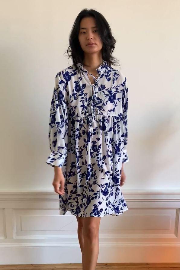 Isabella Dress - Pottery Floral Product Image