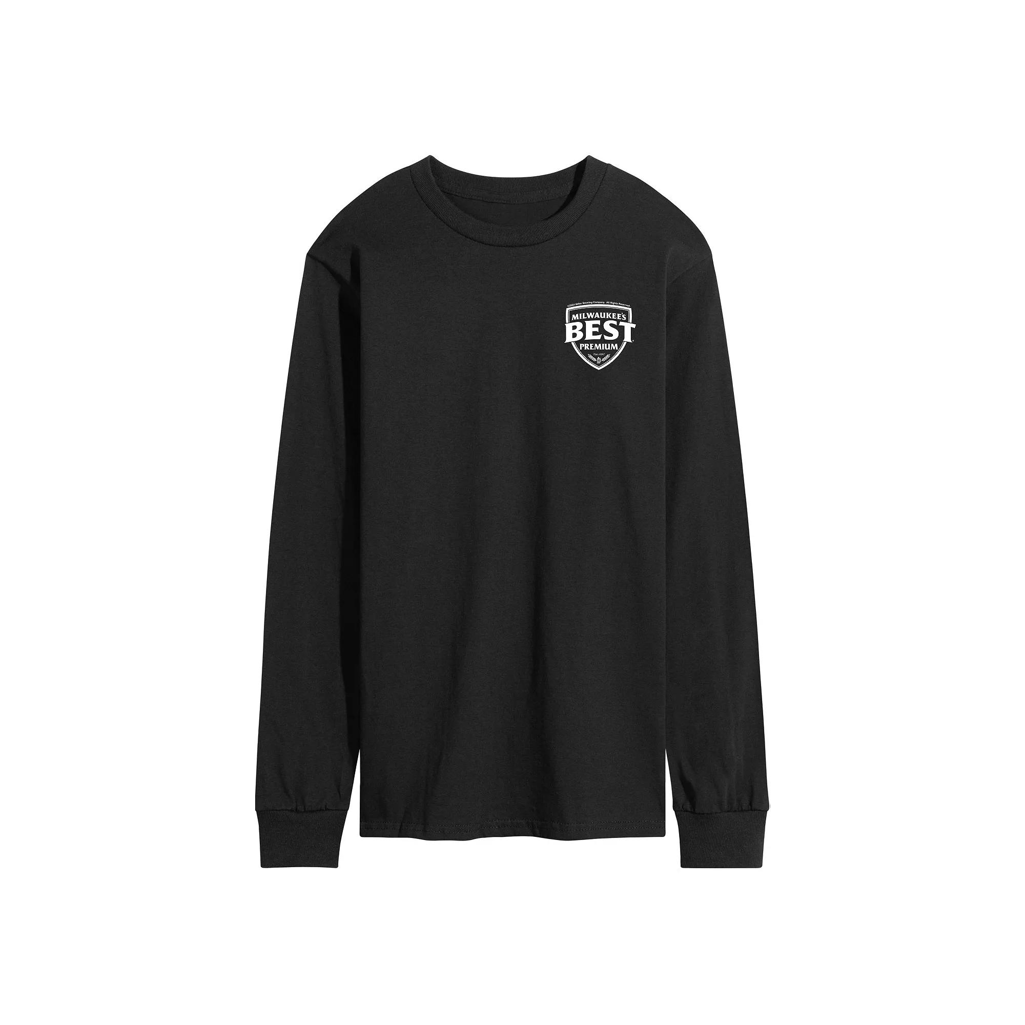 Men's Milwaukee's Best Premium Long Sleeve Graphic Tee,  Product Image