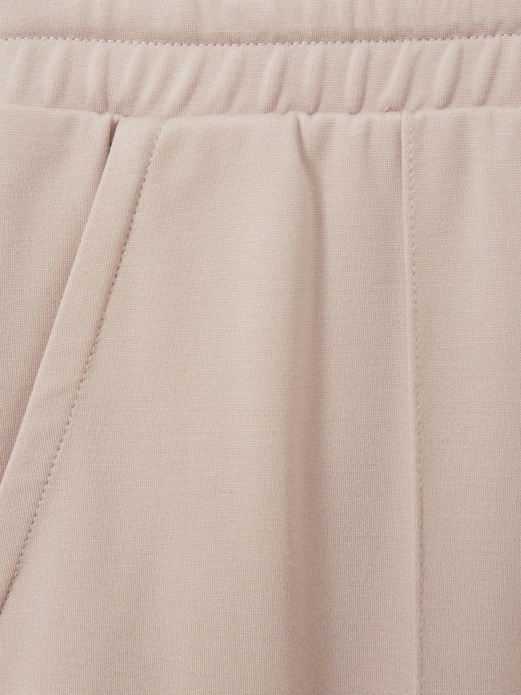 Alexi Stone Drawstring Straight Leg Jersey Joggers Product Image