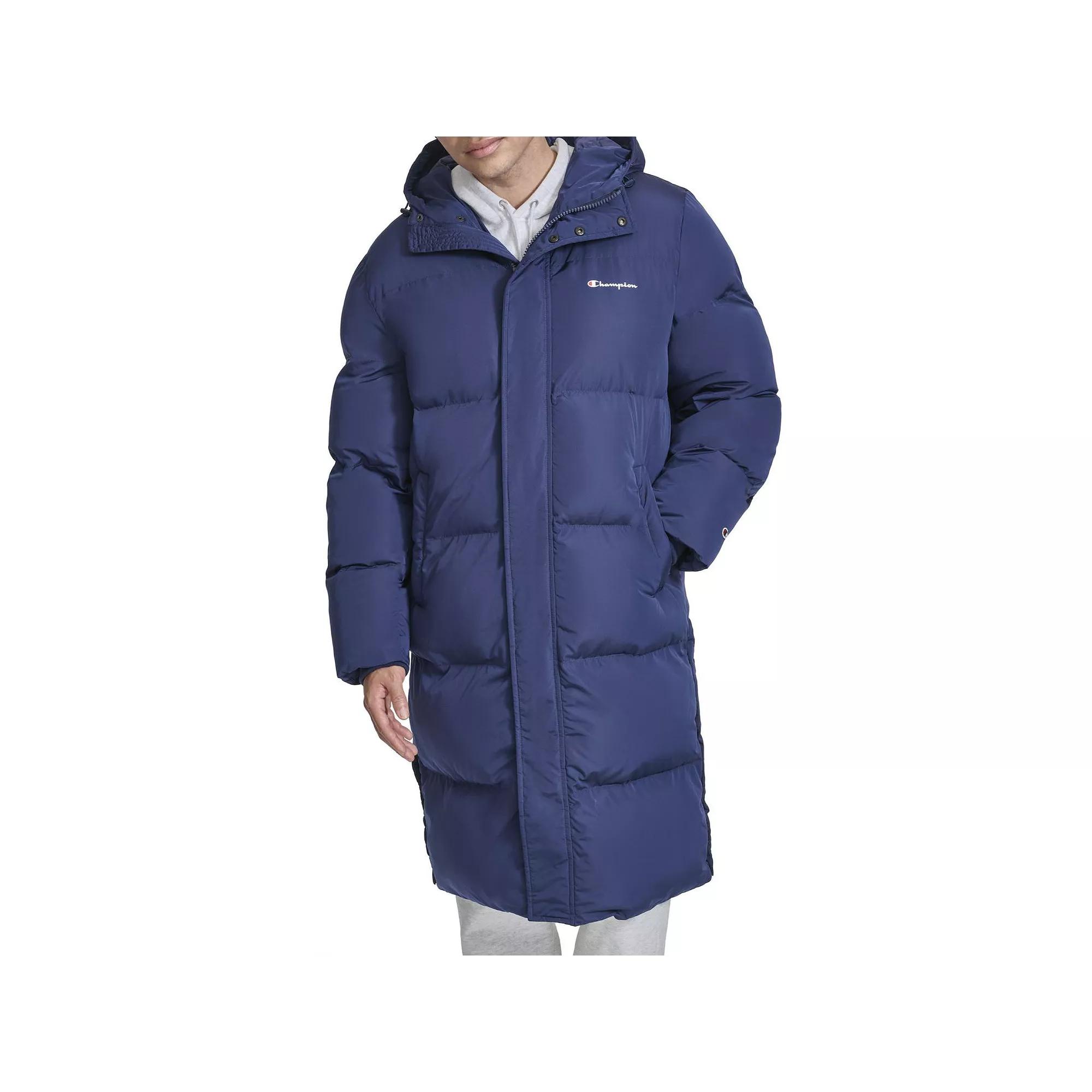 Men's Champion® Long Puffer With Hood,  Product Image