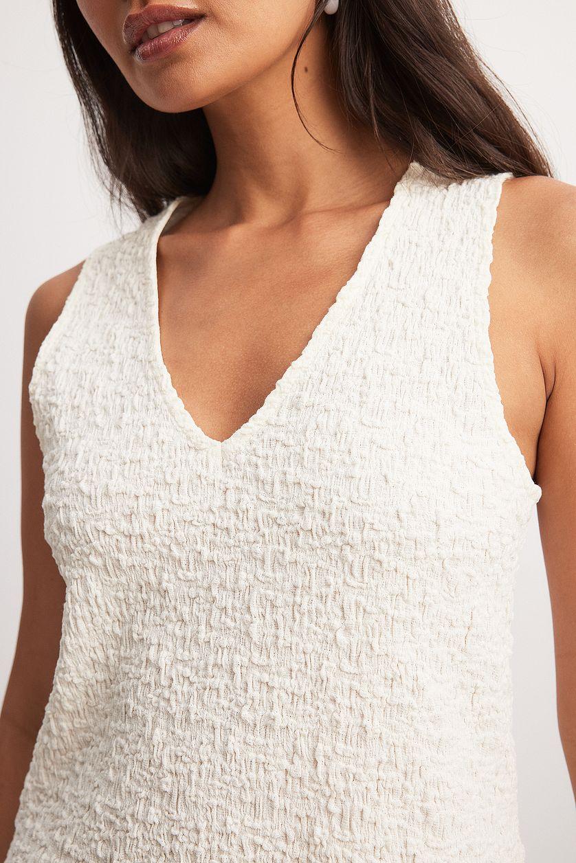 Structured Sleeveless Top Product Image