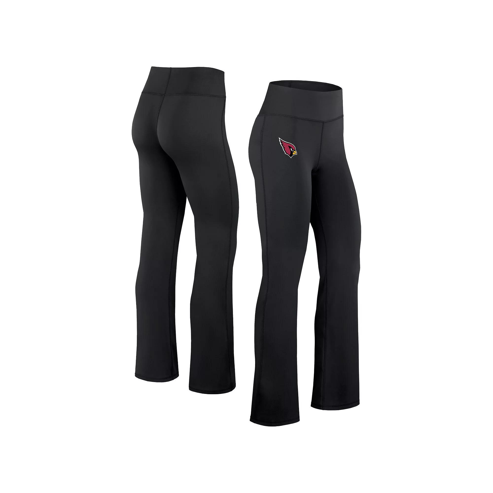 Women's Fanatics Black Arizona Cardinals Maxed Out Flare Leggings, Size: 2XL Product Image