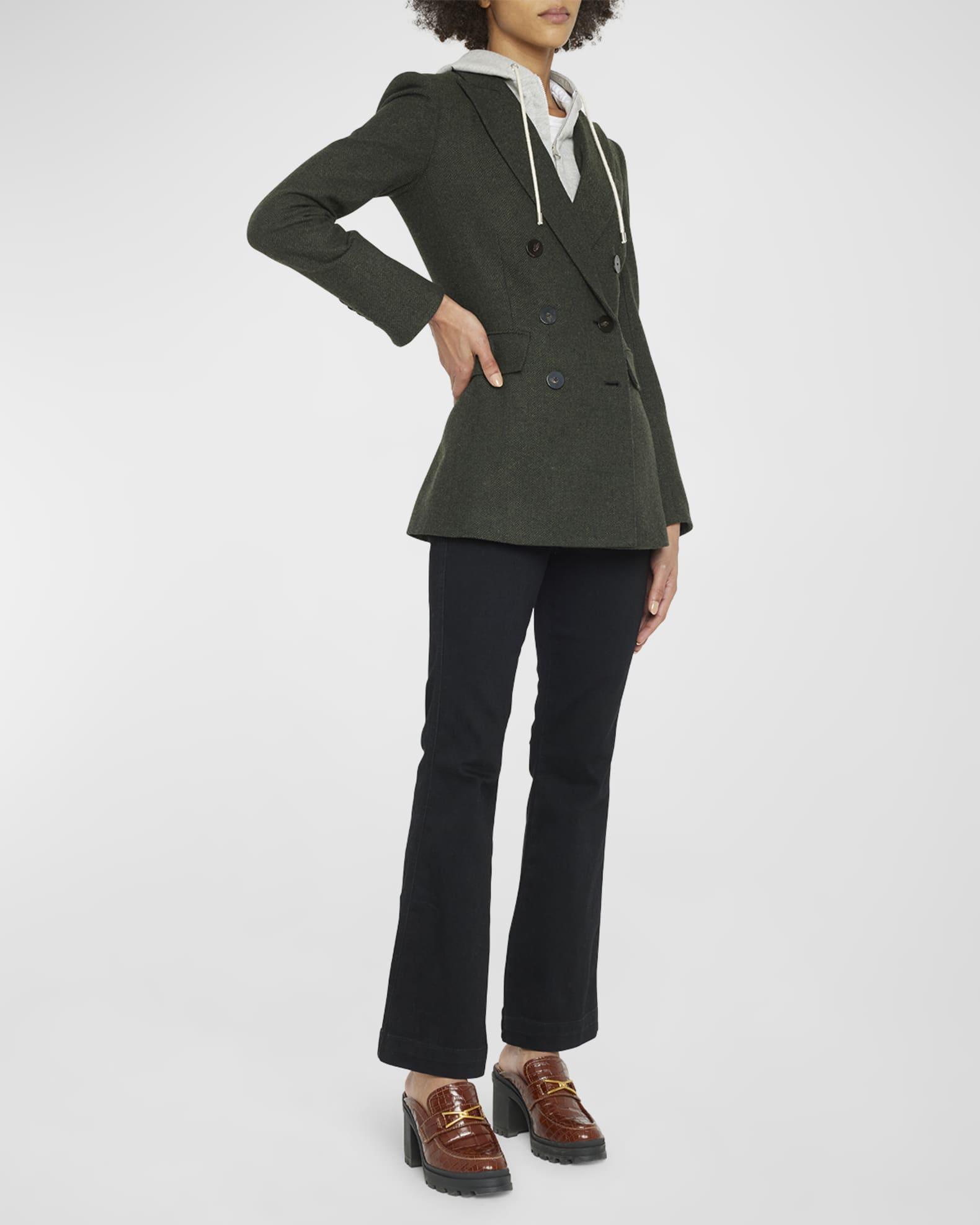 Carson High Rise Ankle Flare Jeans Product Image