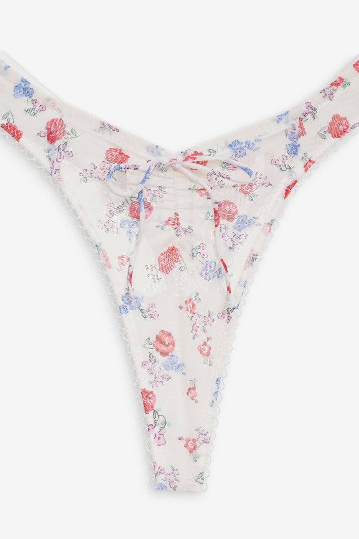 Lottie Thong Panty — Red Product Image