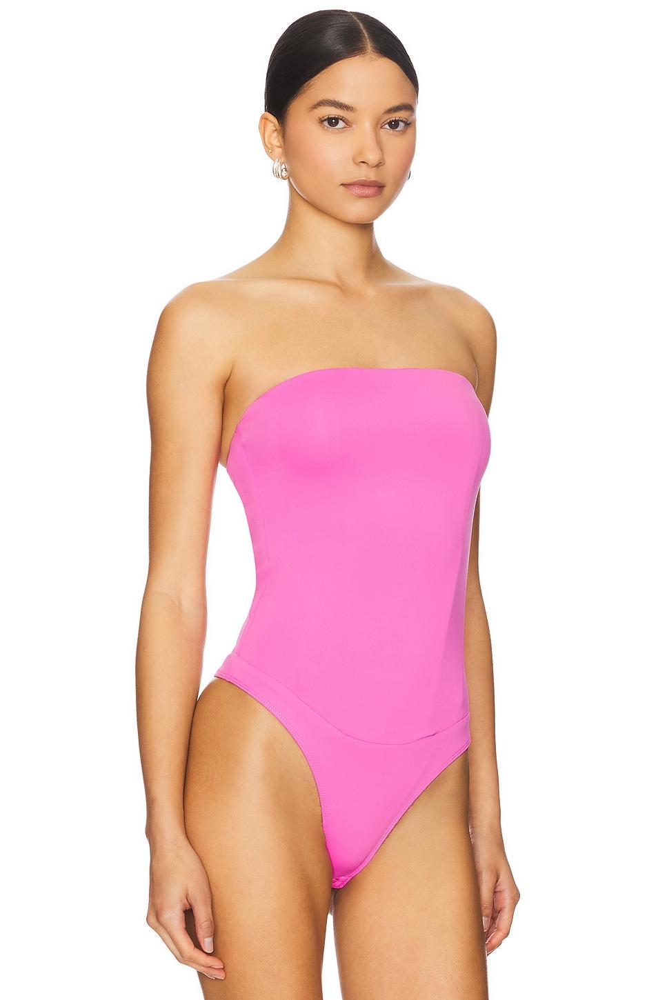 Scuba Corset Strapless Bodysuit Good American Product Image