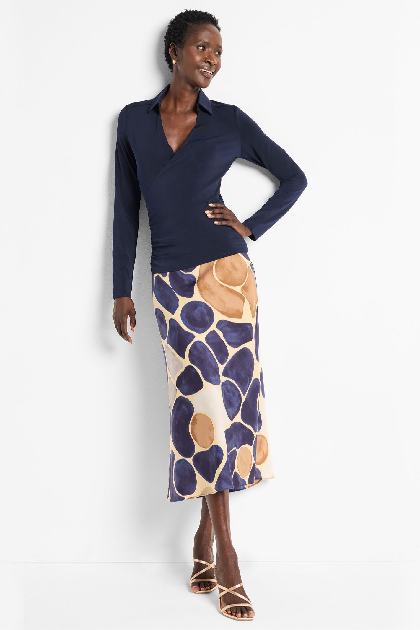 Playful Pebble Slip Skirt Product Image