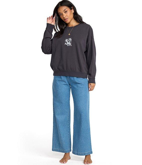 Billabong Echo Long Sleeve Brushed Fleece Sweatshirt Product Image