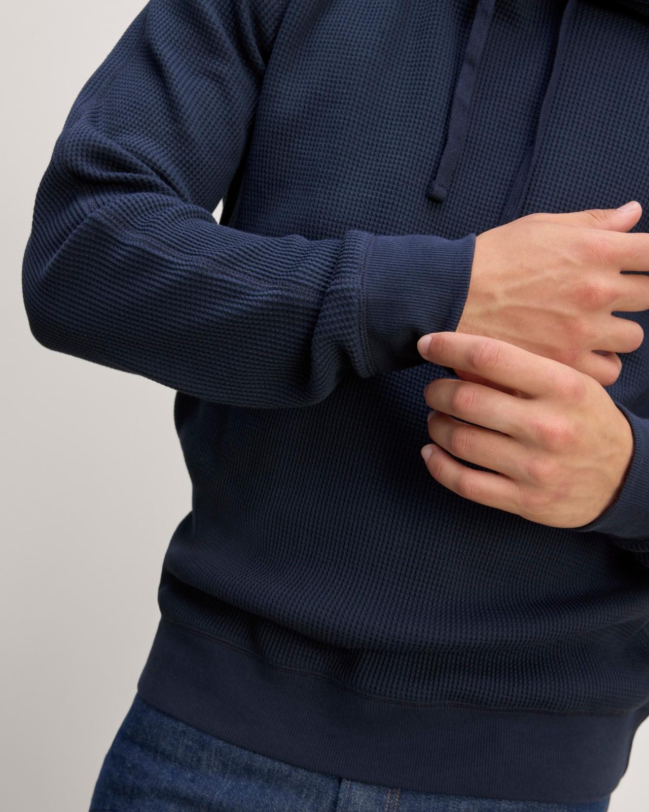 Mens Waffle-Knit Hoodie by Everlane Product Image