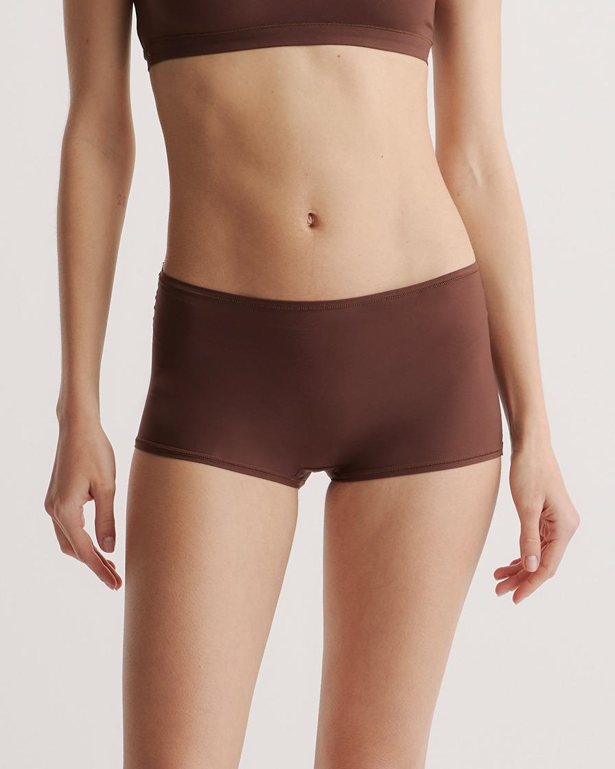 Quince | Women's Second Skin Boyshort Nylon/Spandex Product Image