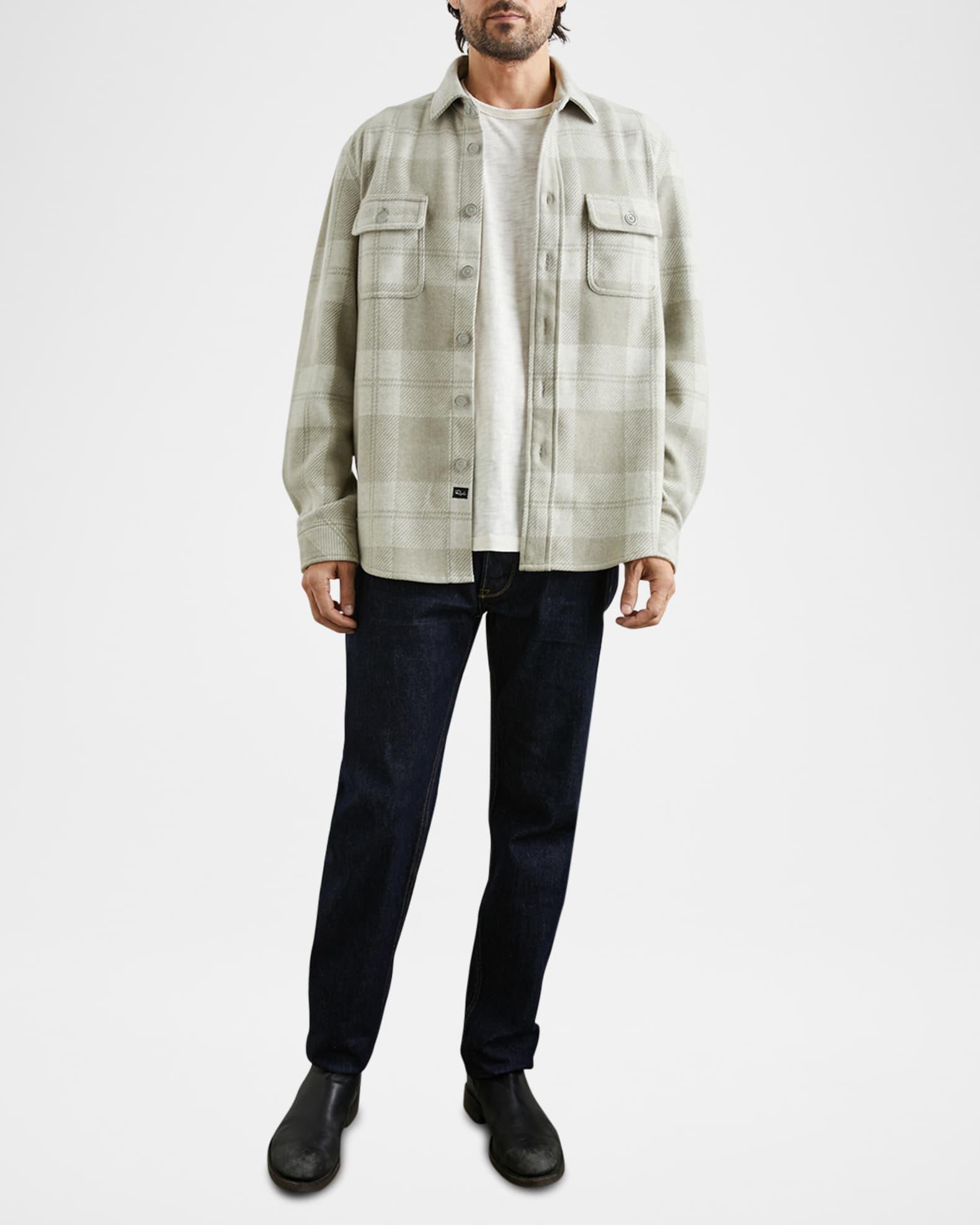 Men's Alder Brushed Flannel Button-Down Shirt Product Image