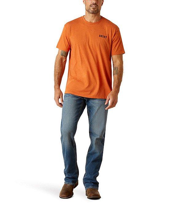 Ariat Steer Skull/Rattlesnake Short Sleeve Graphic T-Shirt Product Image