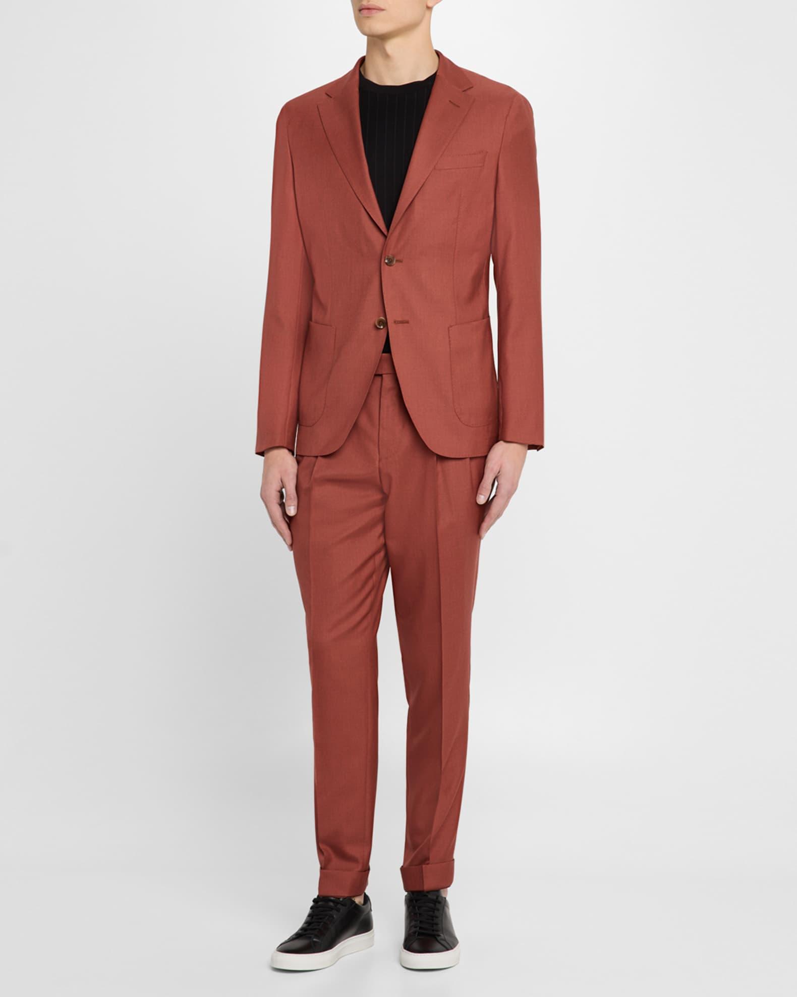 Men's Peet Pleated Trousers Product Image