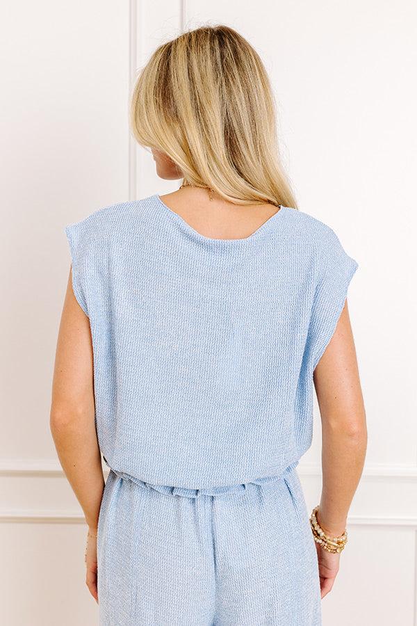 Yacht Cruise Knit Top Product Image