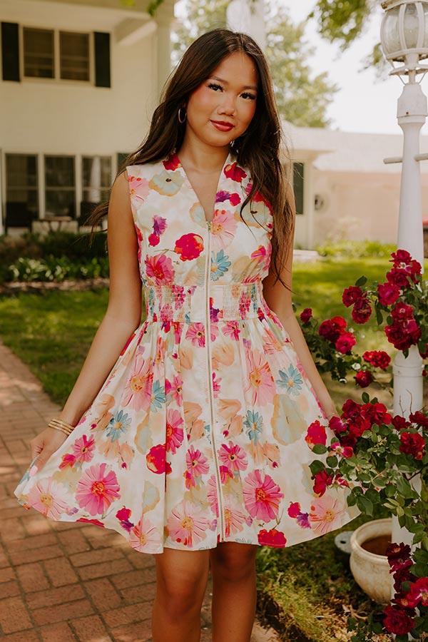 Sunkissed Reverie Floral Mini Dress Product Image