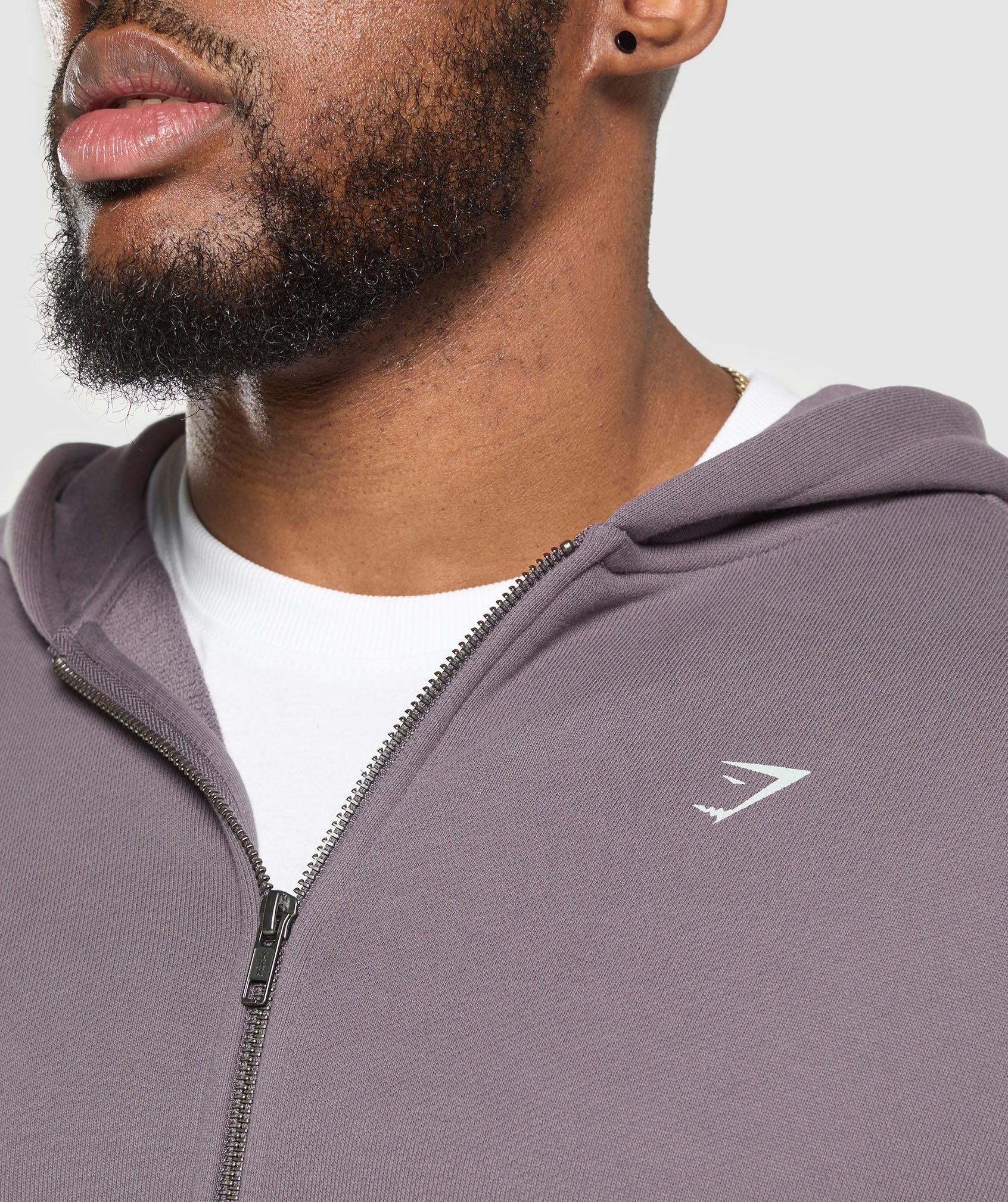 Gymshark Doberman Graphic Hoodie - Brushed Purple Male Product Image