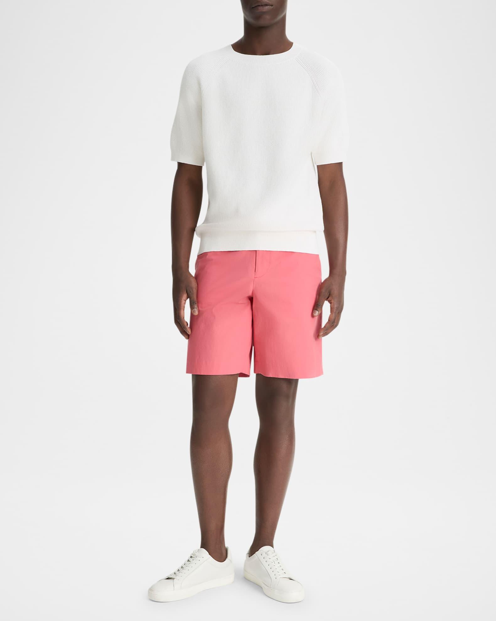 Men's Italian Cotton Extended-Tab Shorts Product Image
