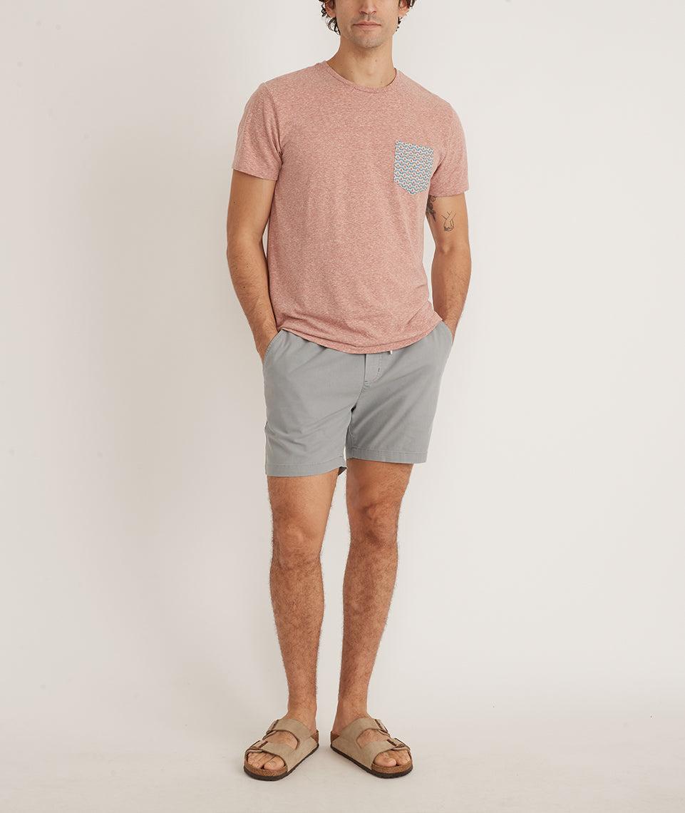 5" Saturday Canvas Short in Light Grey Product Image