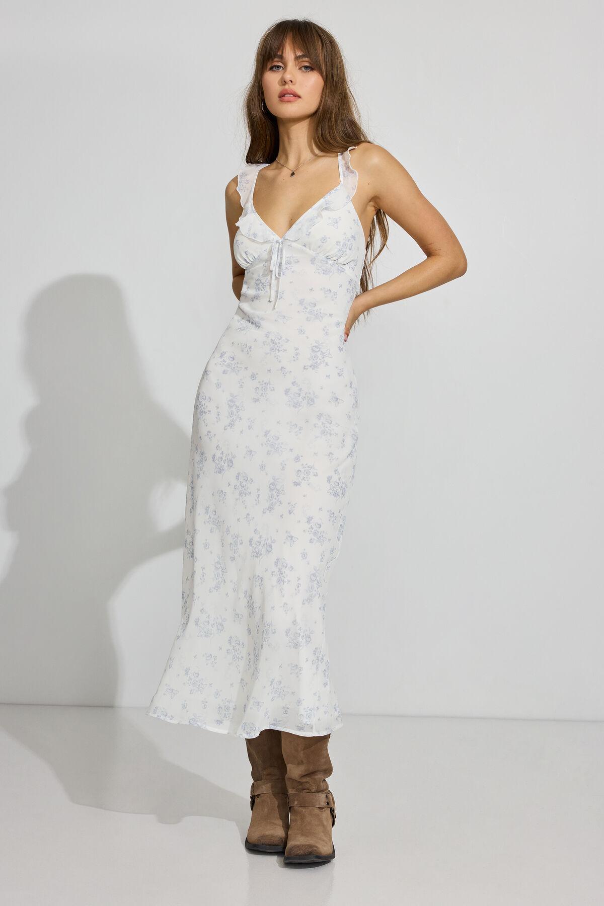 Ruffle Maxi Dress Product Image
