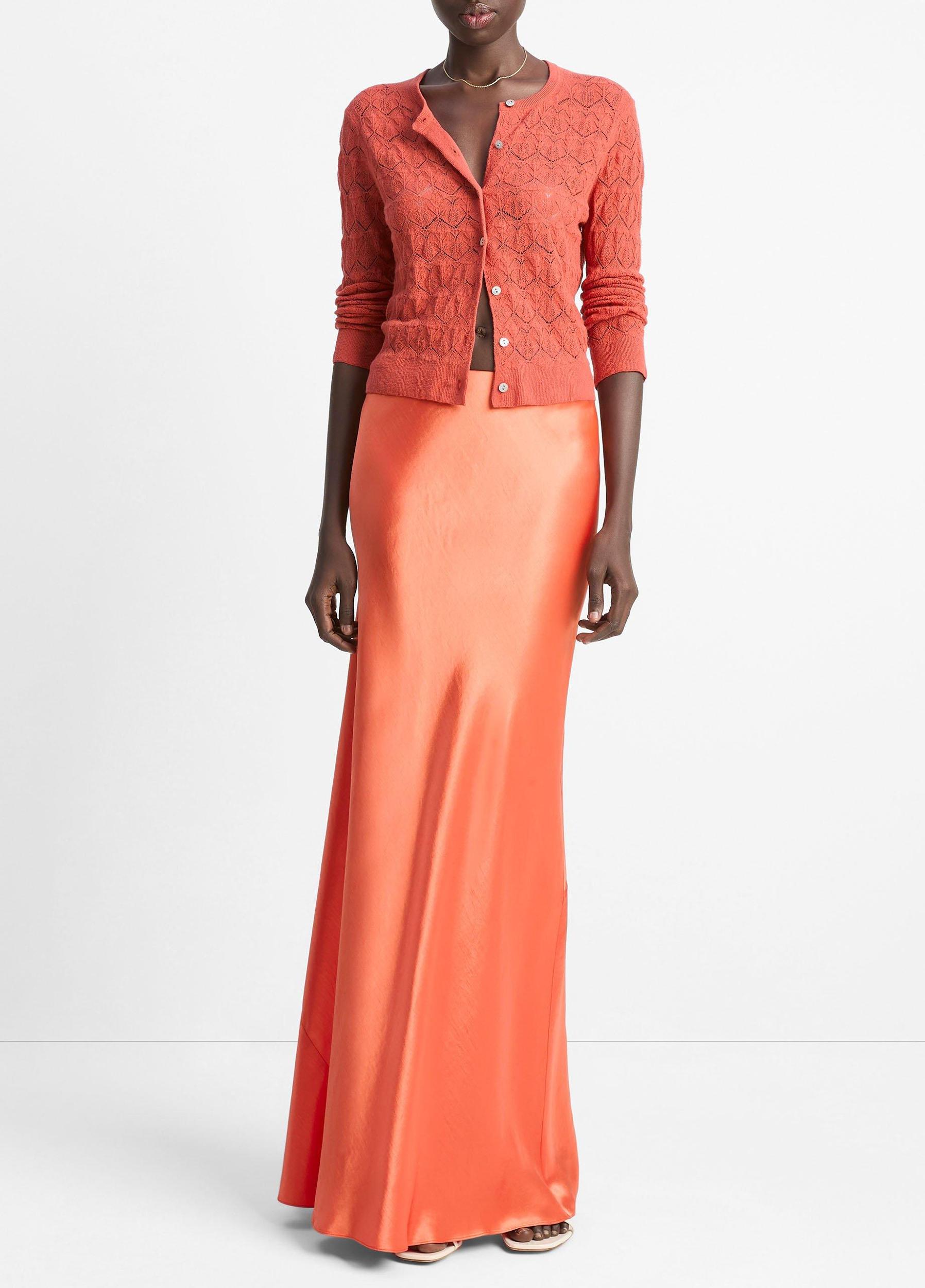 Lace-Stitch Cotton Cardigan Product Image