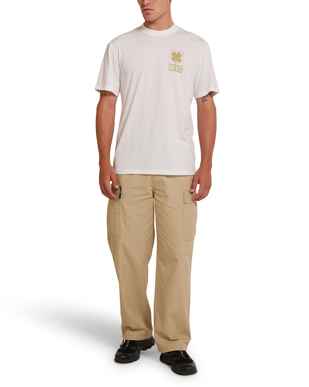 Quad Tee - Vintage White Product Image