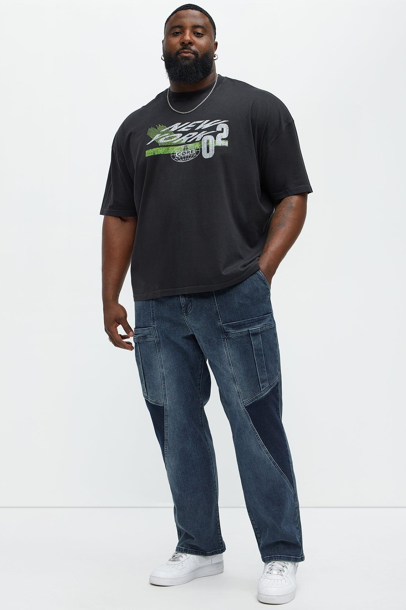 New York Core Oversized Short Sleeve Tee - Black Product Image