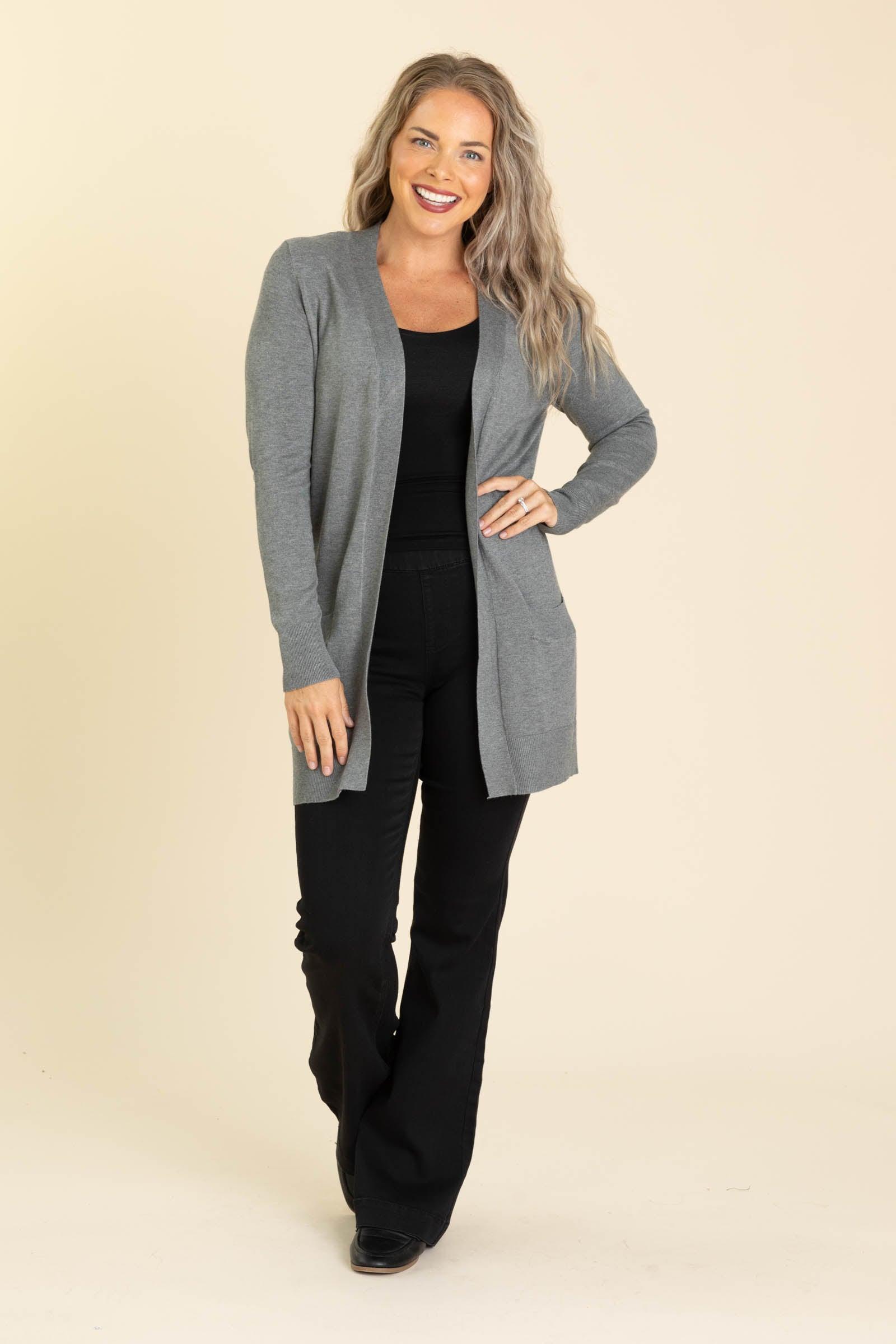 Lightweight Mid Length Cardigan Product Image