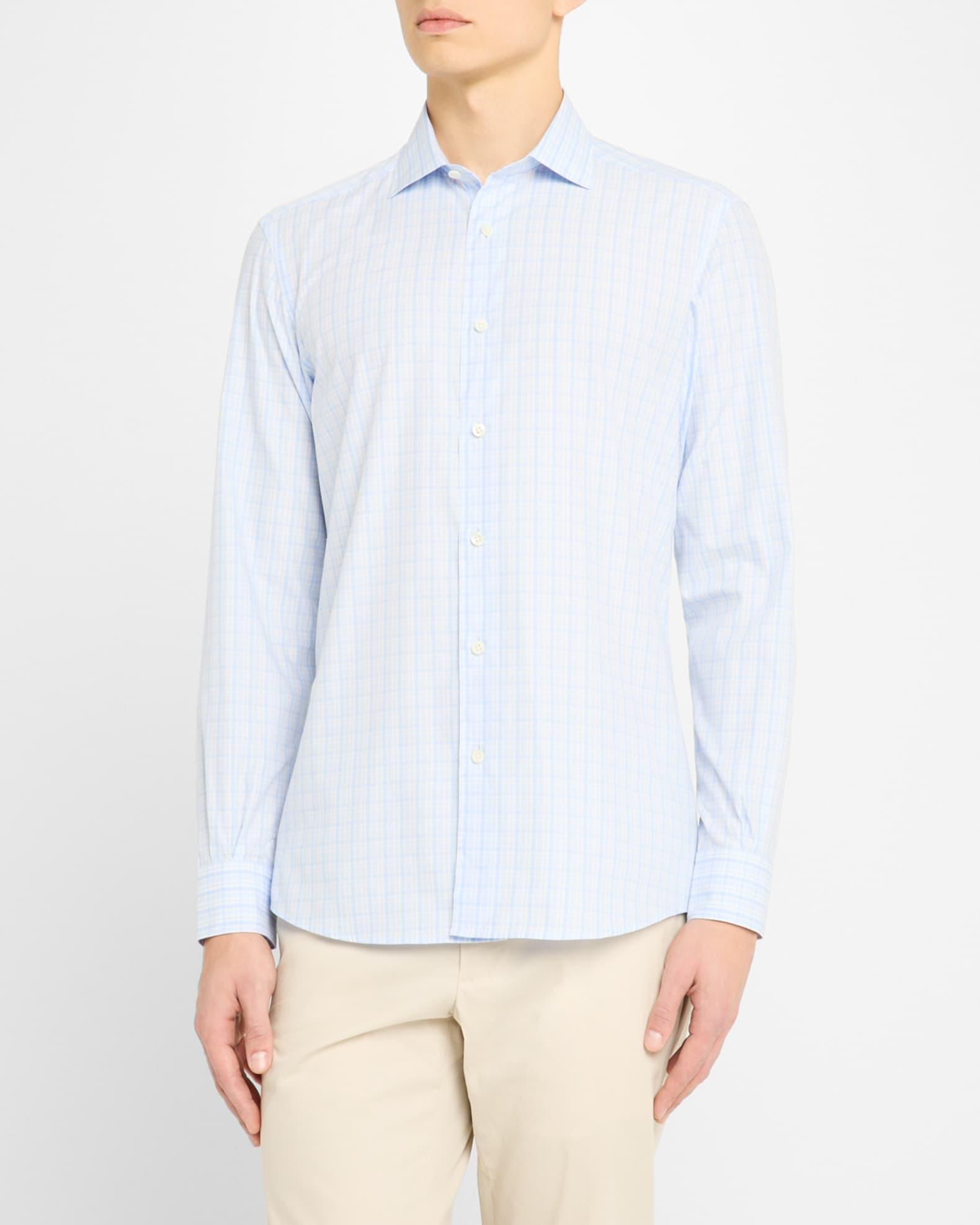 Men's Plaid Sport Shirt Product Image