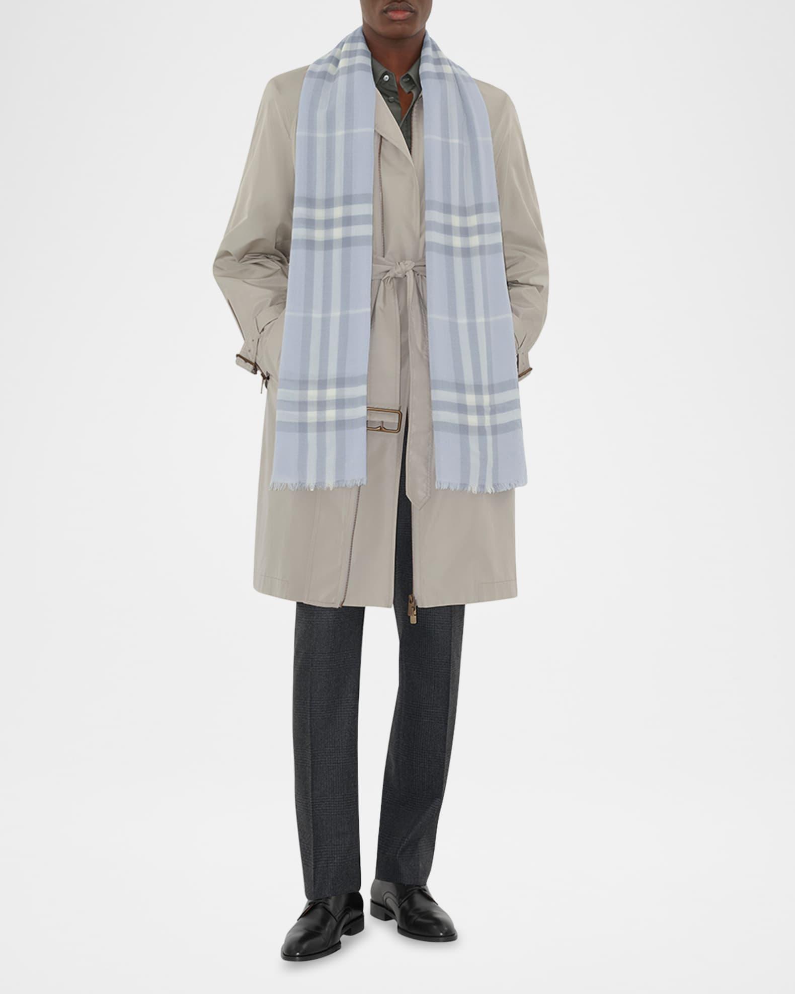 Giant Check Wool Scarf Product Image