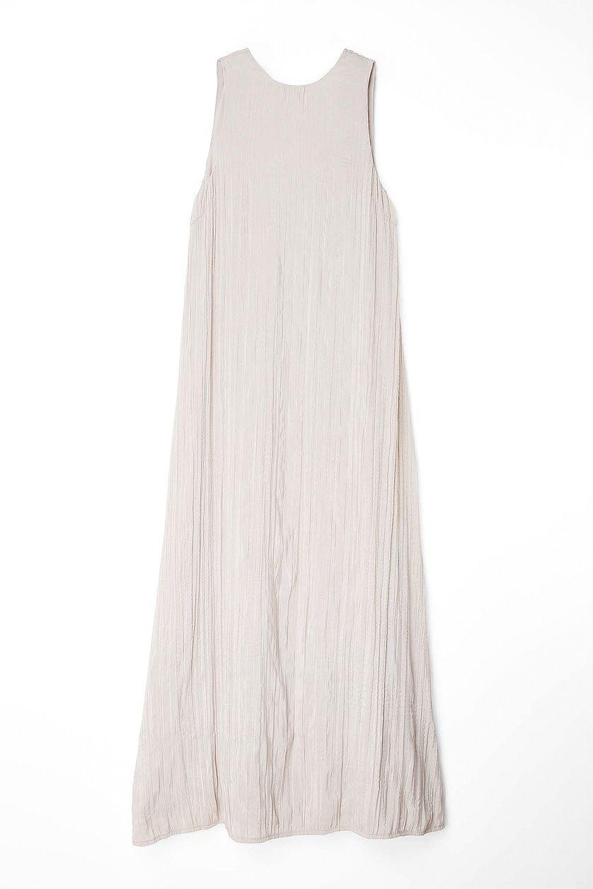 Crinkled Column Maxi Dress Product Image