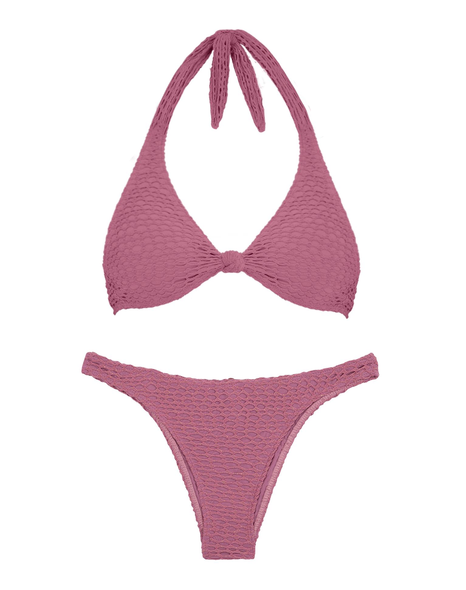 Mesh Alanna Knot Top - Charming Product Image