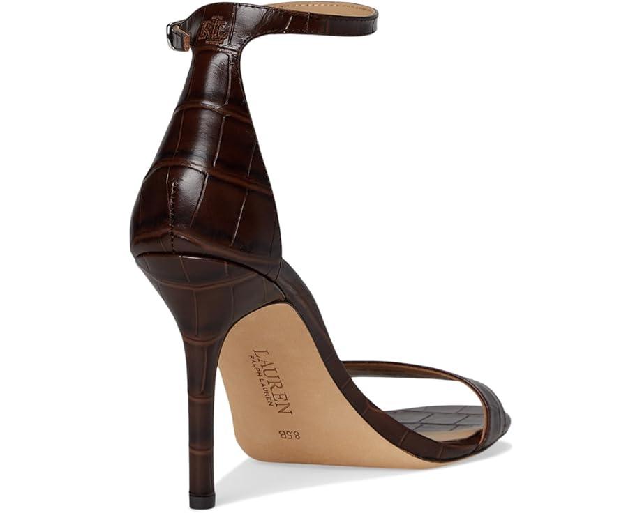 Allie Pave-Buckle Satin Sandals Product Image