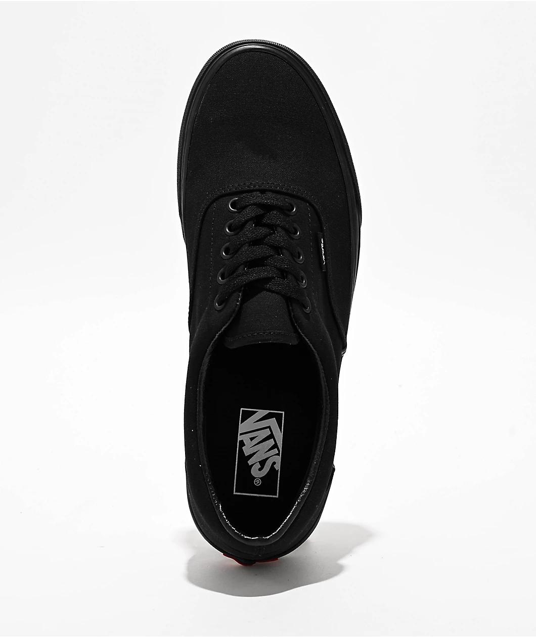Vans Era Classic All Black Skate Shoes Product Image