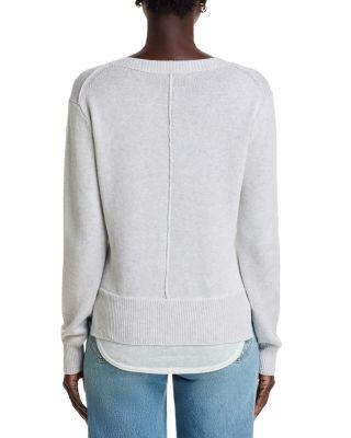 V-neck Layered Sweater Product Image